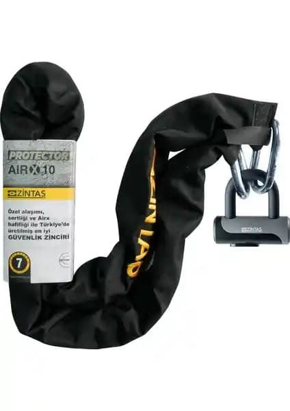 Zintaş AIRX10 ve MAX10 Motosiklet Güvenlik Kilitleri Karşılaştırması