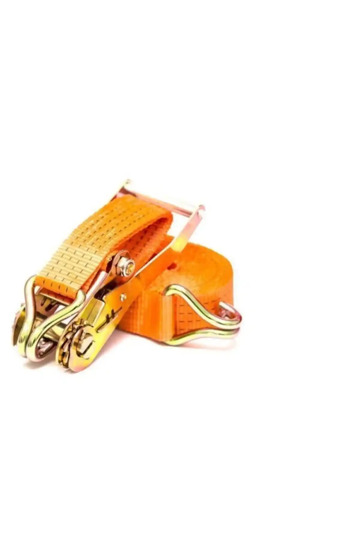 10 Metre Turuncu Spanzet Halat - Yük Taşıma ve Çekme İşlemleri İçin Dayanıklı ve Güvenilir