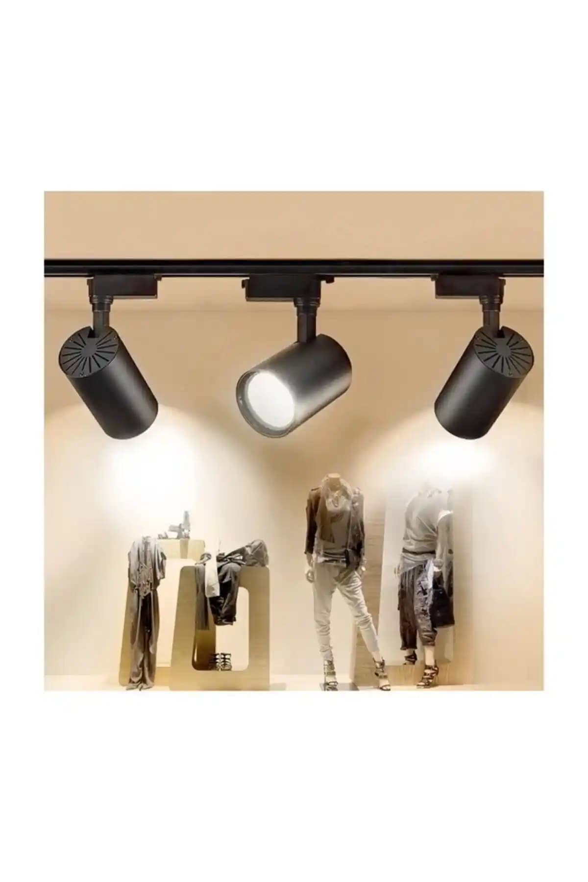 Genel Markalar LED 3'lü 30W Ray Spot Vitrin Mağaza Aydınlatma Armatürü İncelemesi
