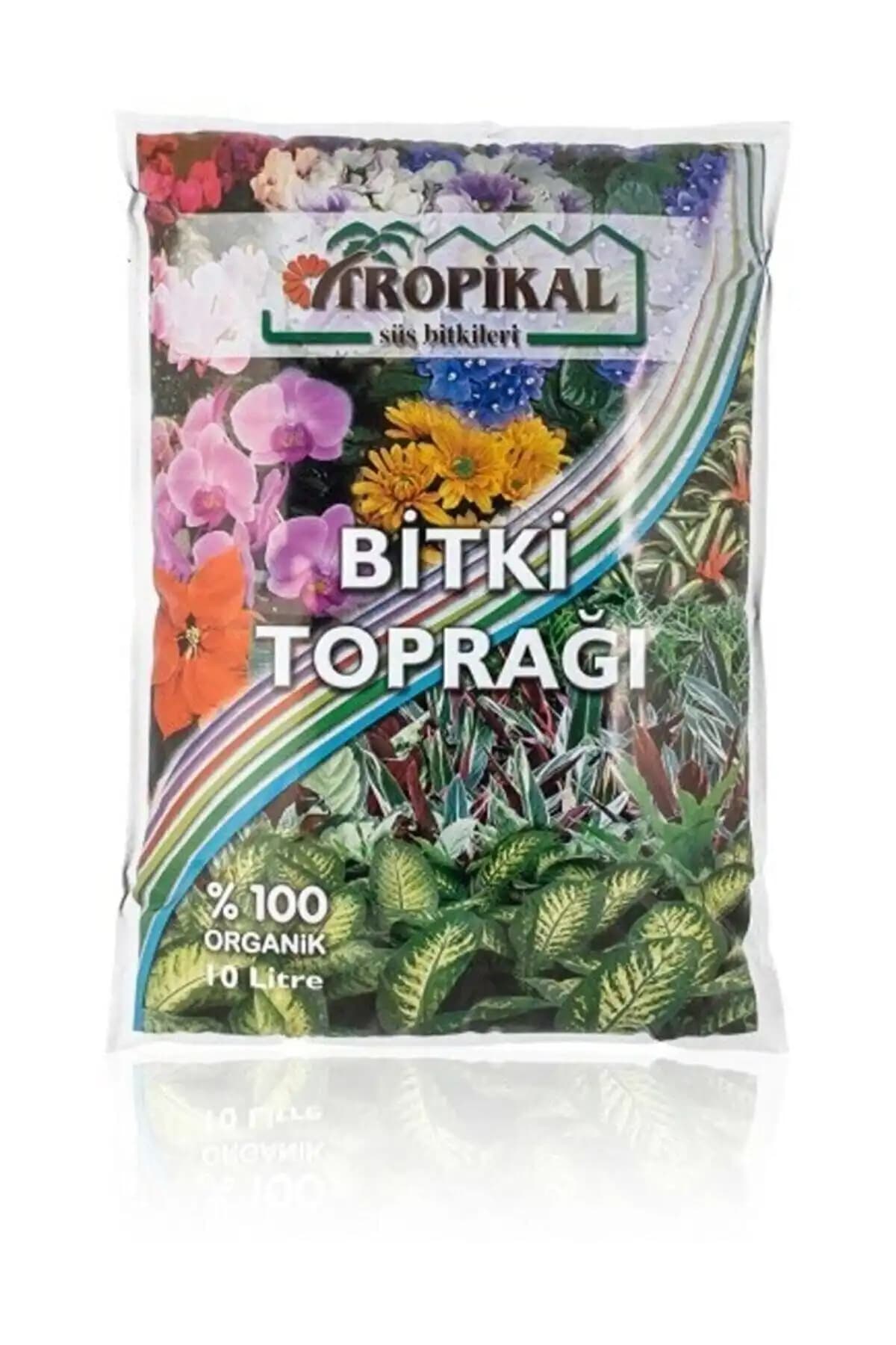 TROPİKAL Bitki Toprağı 10 Litre Hindistan Cevizi Torfu ve Perlit İçerikli Doğal Toprak