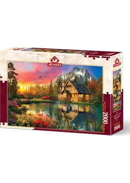 Art Puzzle Dört Mevsim Bir An ve KS Games Bavarian Alps 2000 Parça Puzzle Karşılaştırması 1
