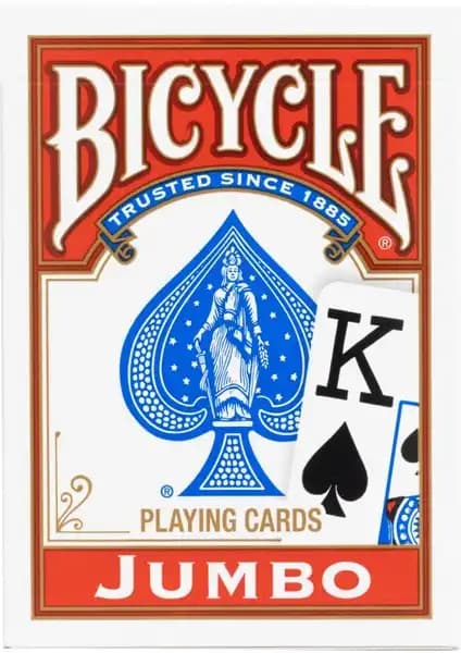 Bicycle Rider Back Jumbo ve Weather Forecast Siyah Iskambil Kartlarının Karşılaştırması 1