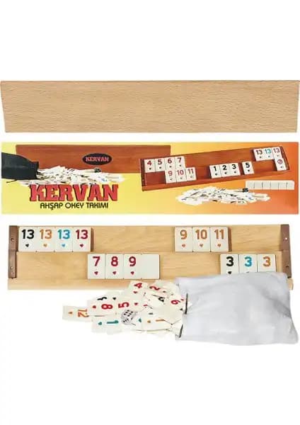 Eser Kervan Ağaç Okey Takımı ve Modatools Lüks Okey Seti Karşılaştırması 1
