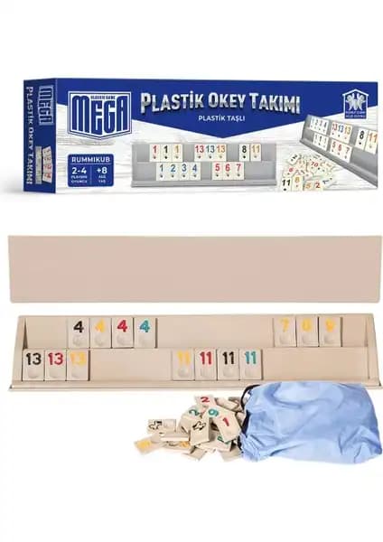 Eser Kervan Ağaç Okey Takımı ve Route Mega Plastik Okey Takımı Karşılaştırması 2