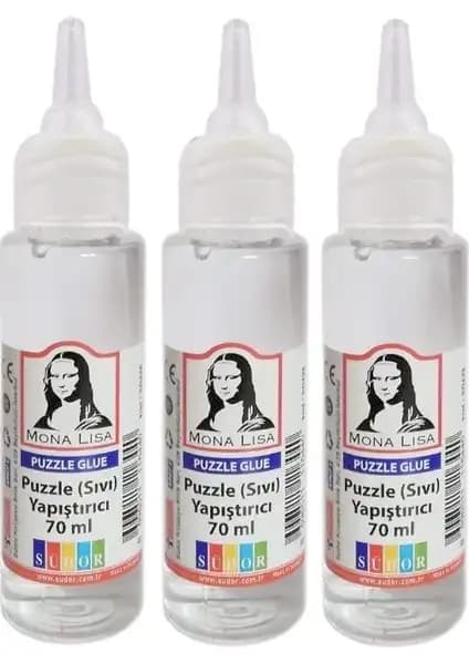 Puzzle Yapıştırıcıları Karşılaştırması: Anatolian 140 ml ve Südor Monalisa 70 ml ürünleri 2