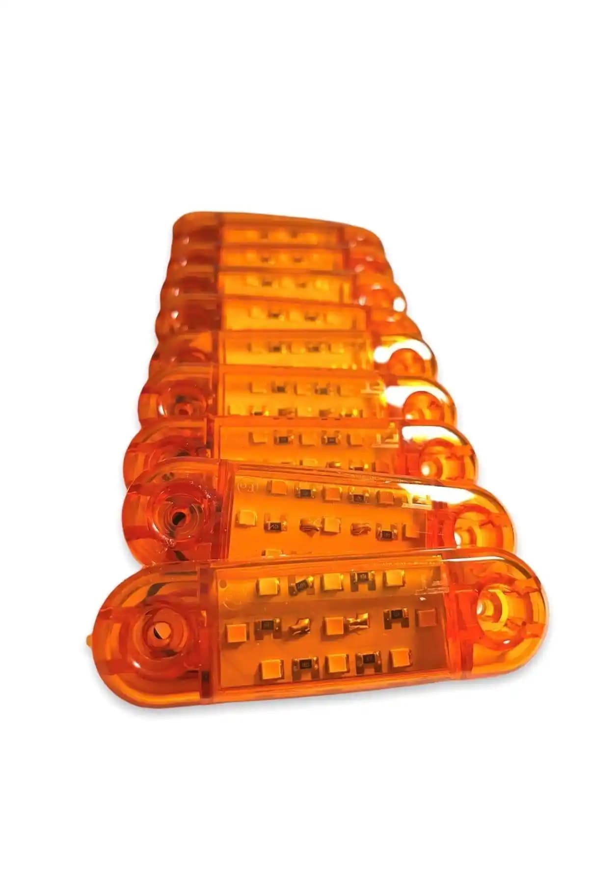 Ahmet Otomotiv Kopya Tombul Parmak LED Sarı 12V-24V Araç Aydınlatma Çözümü