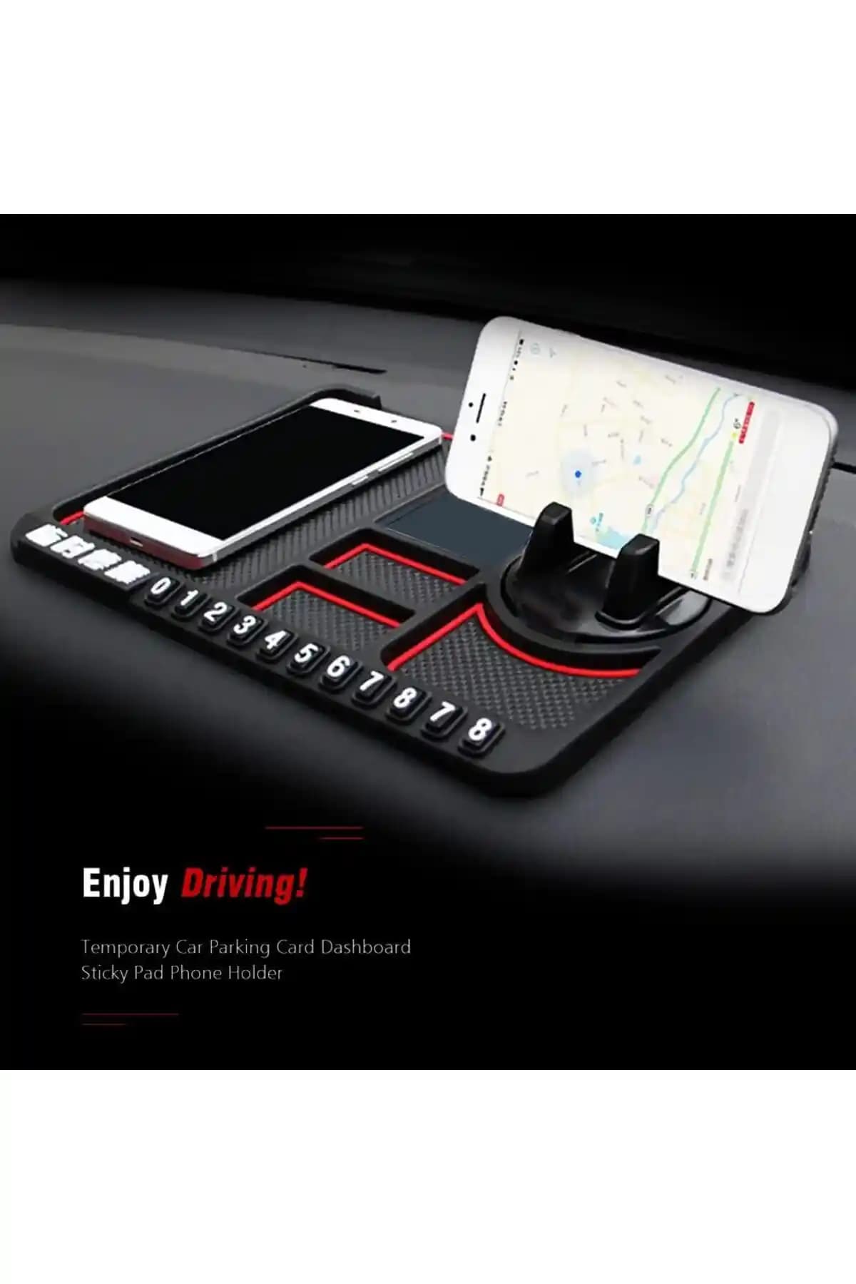 Araç İçin Çok Yönlü ve İşlevsel Organizer: Dayanıklı ve Kaymaz Tasarım Özellikleriyle