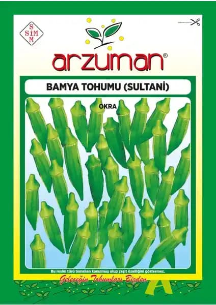 Arzuman Sultani Bamya Tohumu: Yüksek Verim ve Dayanıklılık Sağlayan Çiftlik Tohumu