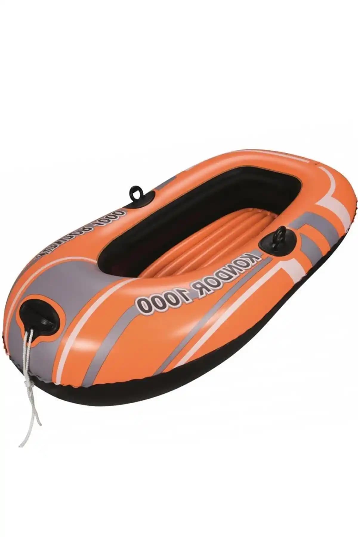 Bestway Hydro Force 61099 Tek Kişilik Şişme Bot Dayanıklı ve Kullanışlı Deniz Aracı