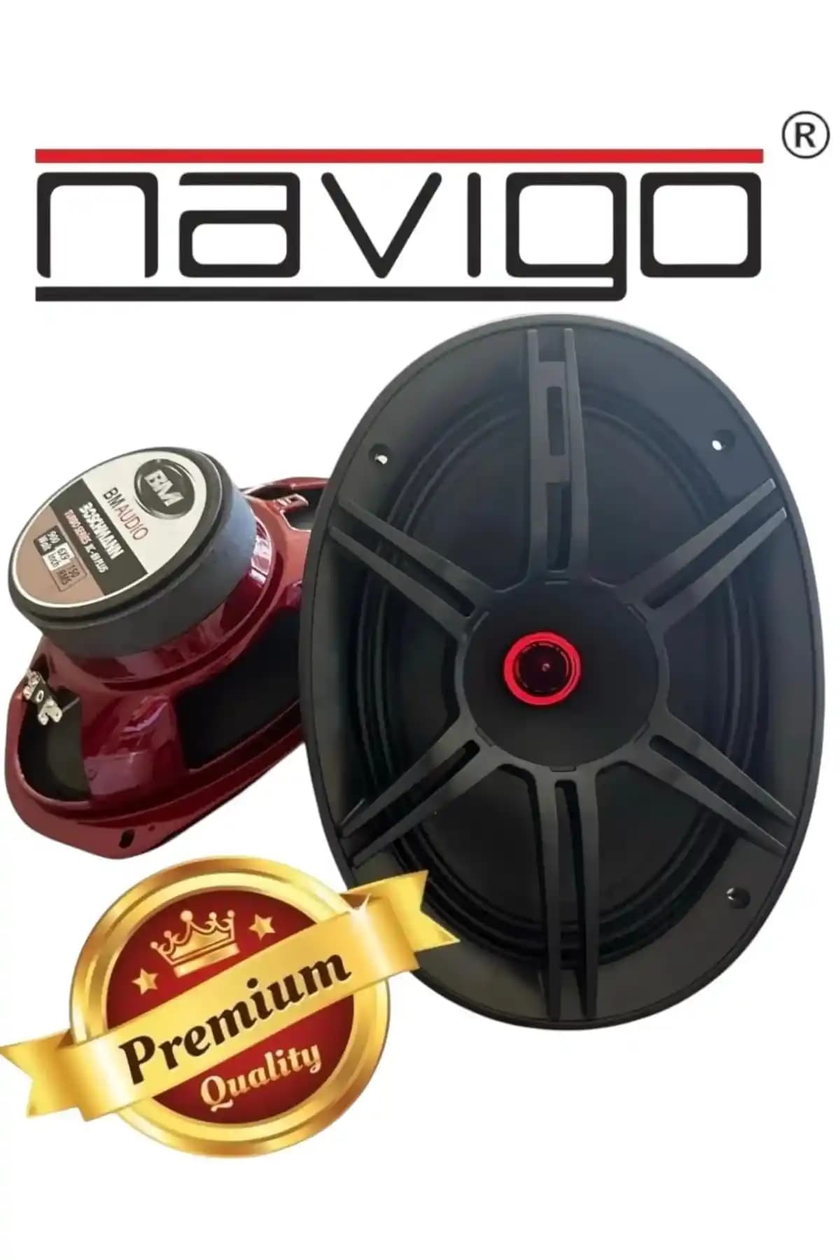 Bm Audio Navigo 900 Watt Oval Hoparlörler Güçlü ve Dayanıklı Ses Çıkışı Sağlar