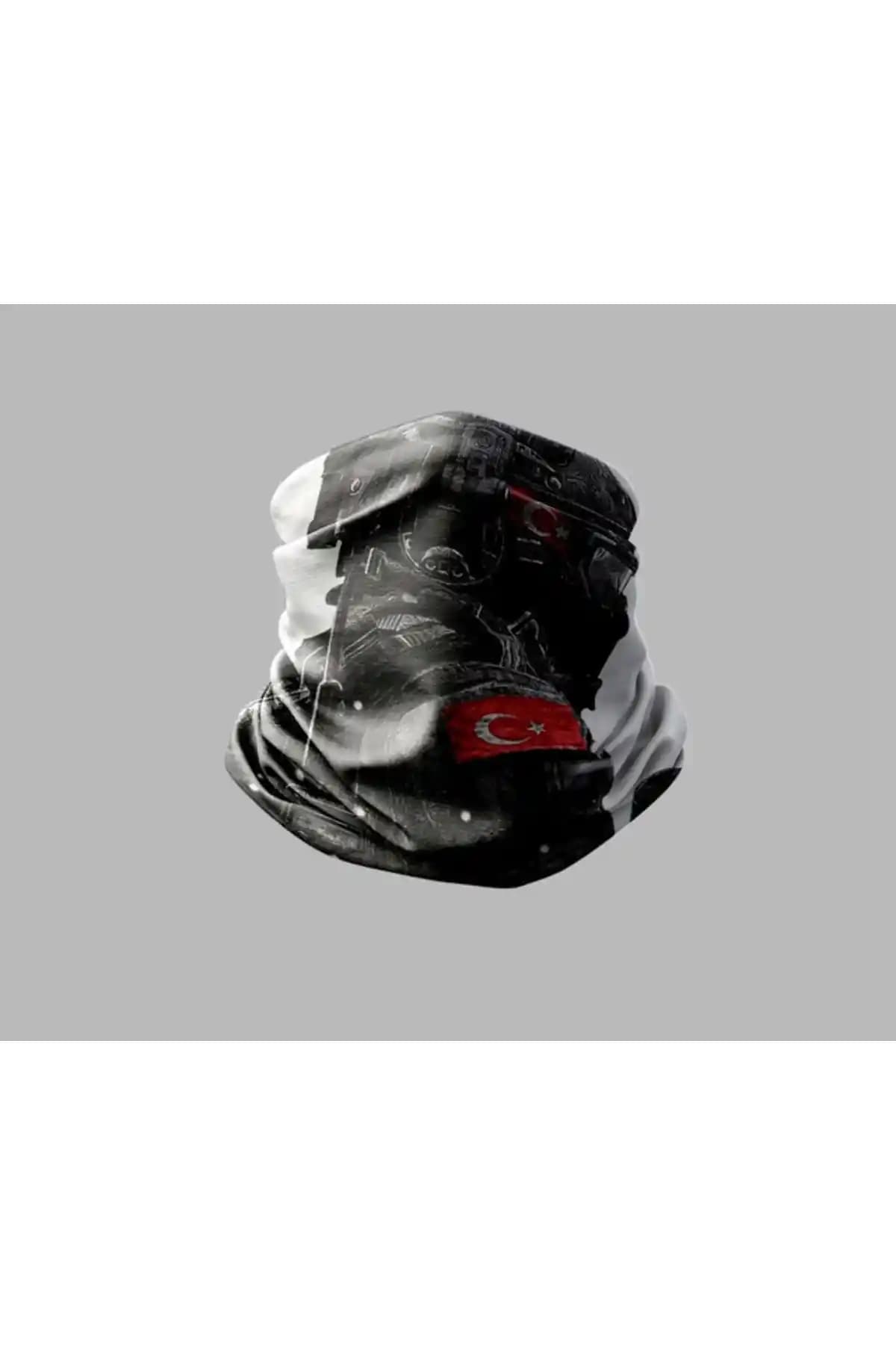 Buffalo Türk Askeri Motorcu Buff Maske Outdoor Boyunluk Unisex Çevre Dostu ve Çok Yönlü Kullanım