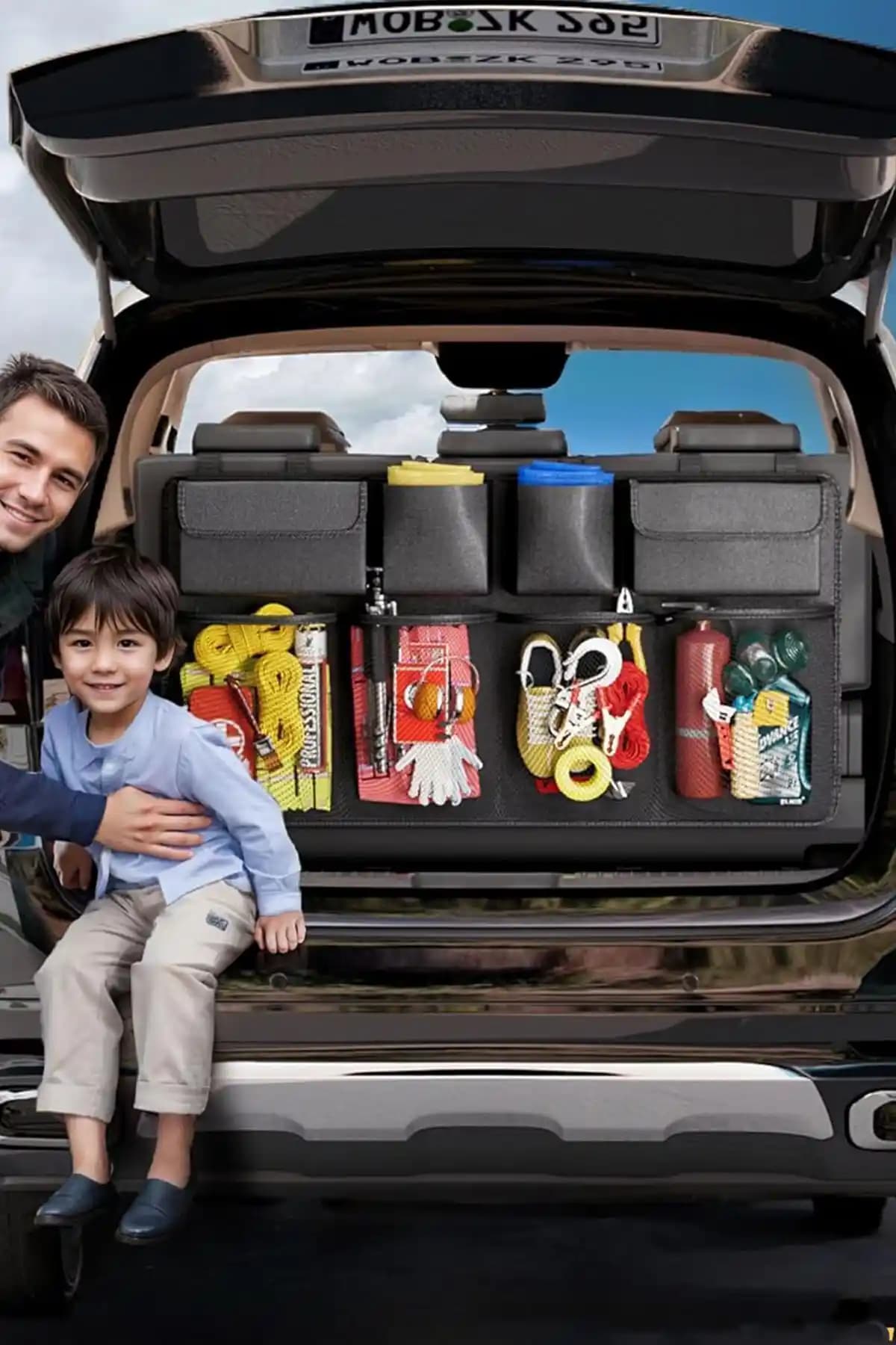 BYENS Araç Bagaj Düzenleyici Çanta: Pratik ve Dayanıklı Otomobil İçin Çok Amaçlı Çözüm