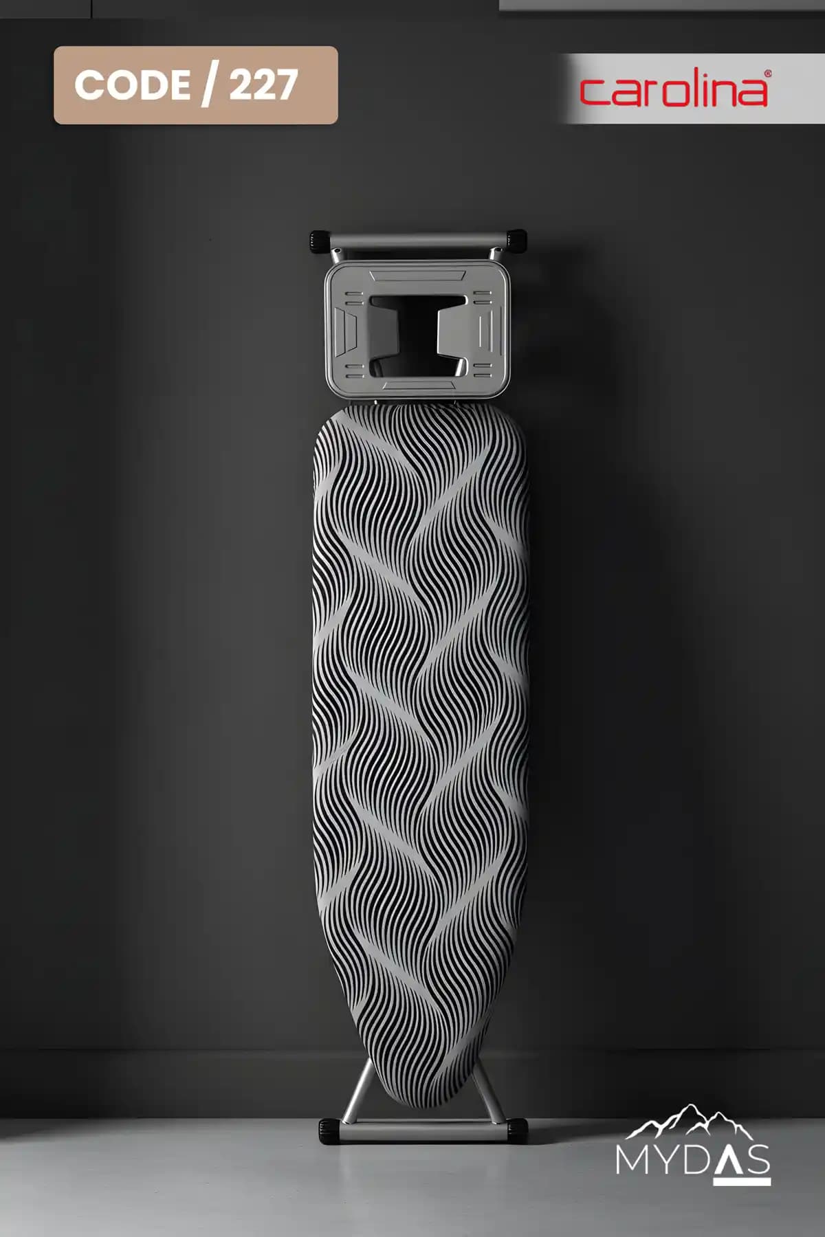 Carolina 227 Rabisli Ütü Masası: Dayanıklı ve Pratik Ev Kullanımı İçin Üstün Performanslı Ürün