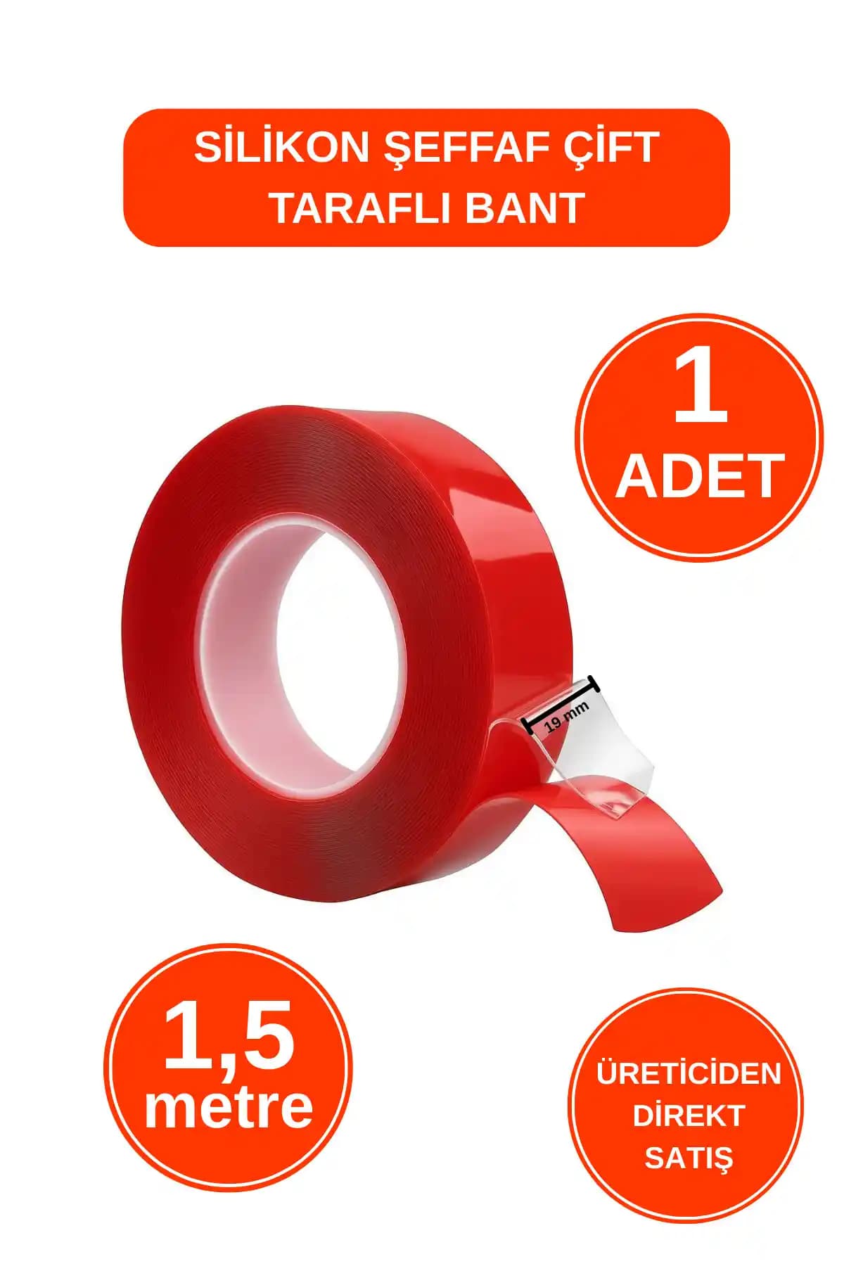 Carub Çift Taraflı Silikon Bant: Güçlü Yapışkanlık ve Çok Yönlü Kullanım Özellikleri