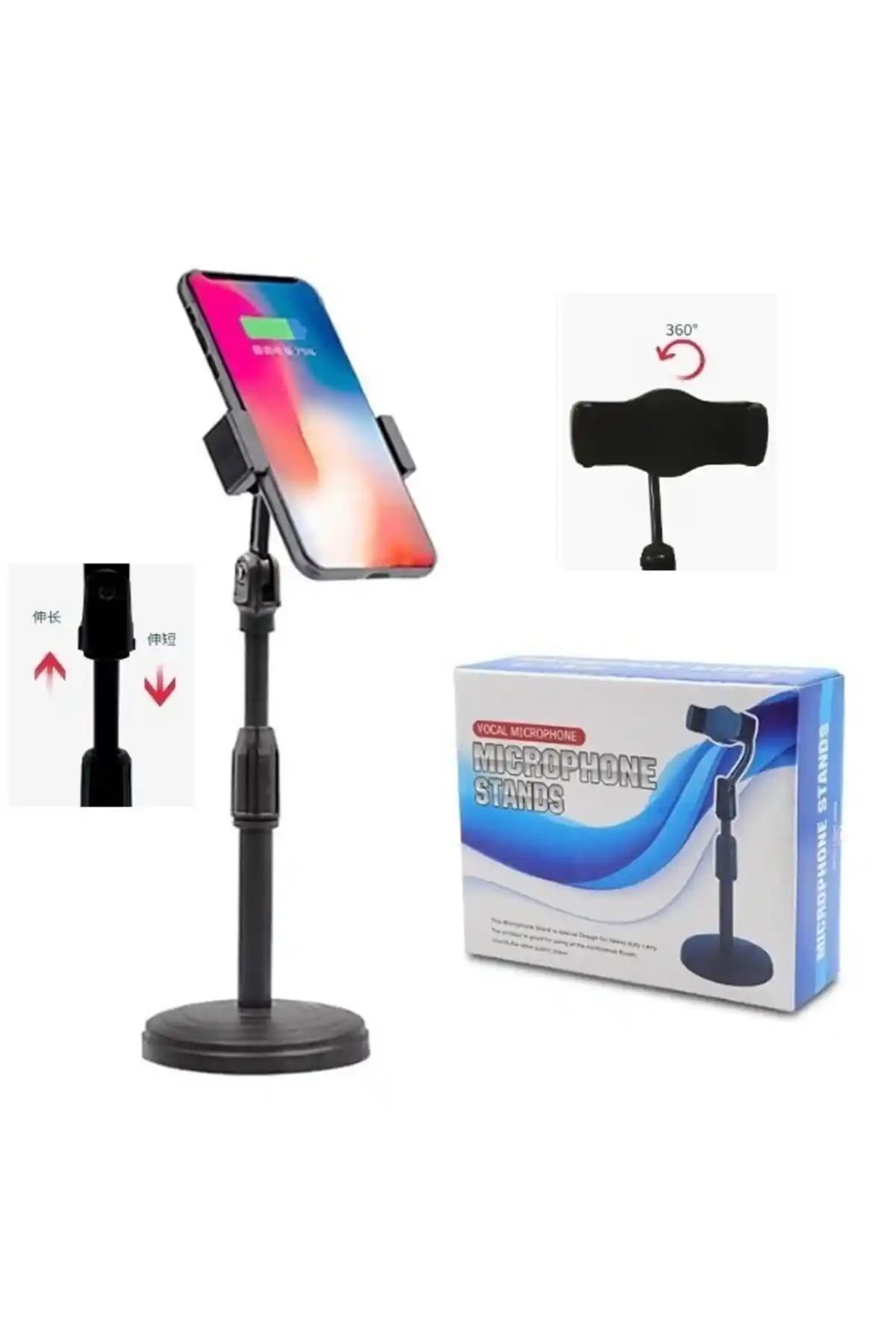 CMT Masa Üstü Teleskopik Telefon Standı: Ayarlanabilir ve Çok Amaçlı Tasarımıyla Kullanışlı