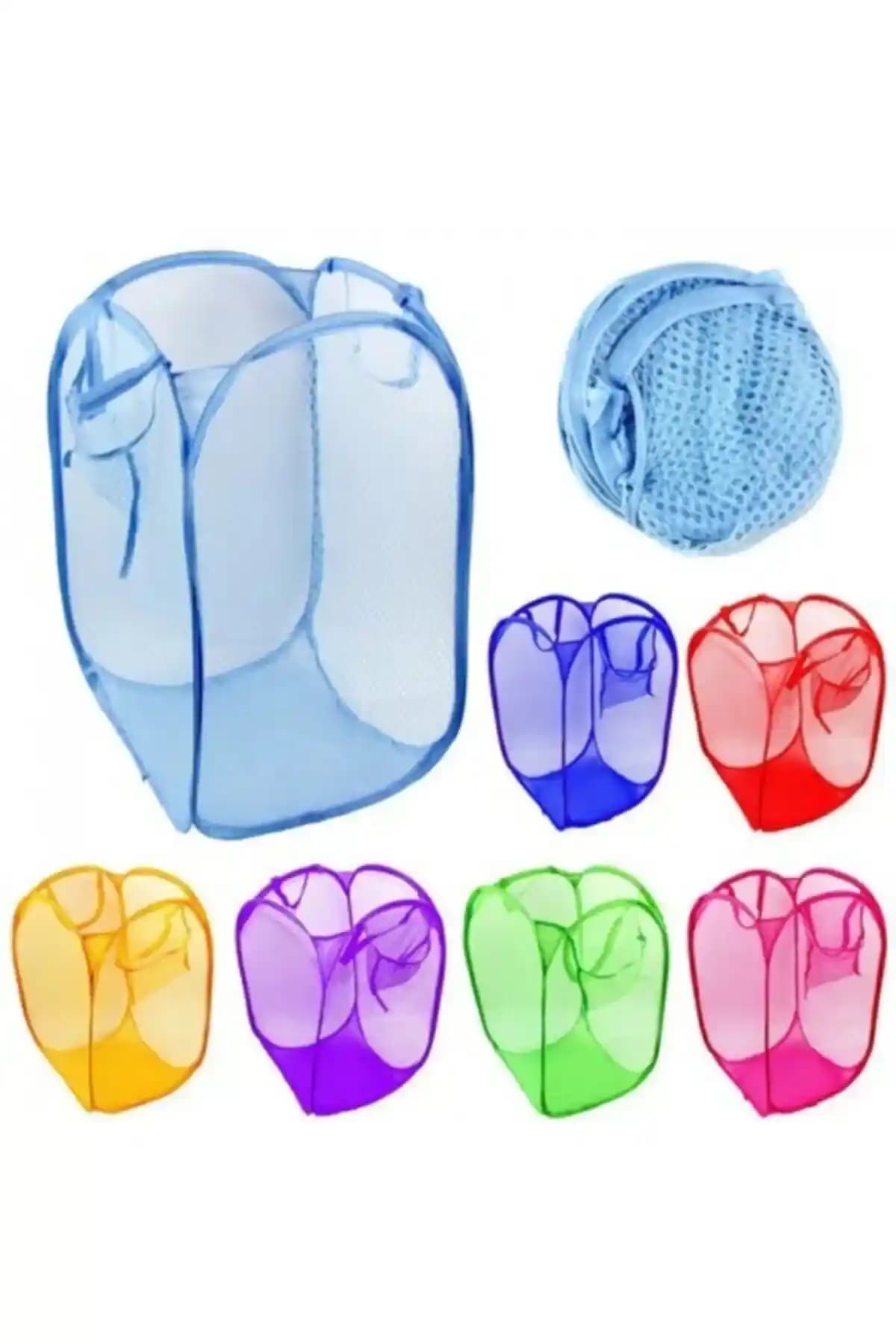 Çocuklar İçin Eğlenceli ve Pratik Oyuncak Sepeti ve Çamaşır Filesi Tasarımı ve Kullanım Alanları