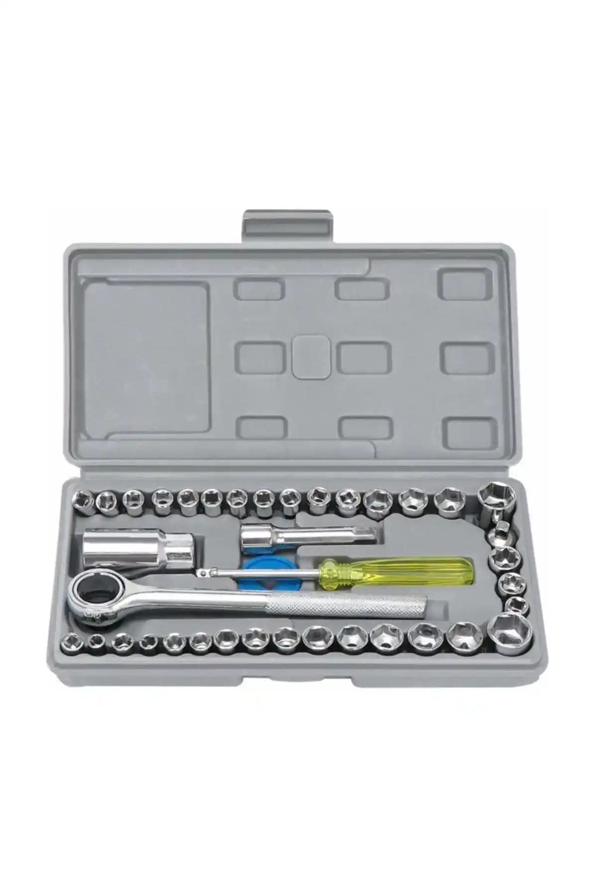 COMBAT Aiwa 40 Parça Cırcırlı Lokma Seti: Dayanıklı ve Çok Yönlü Profesyonel Araç Seti