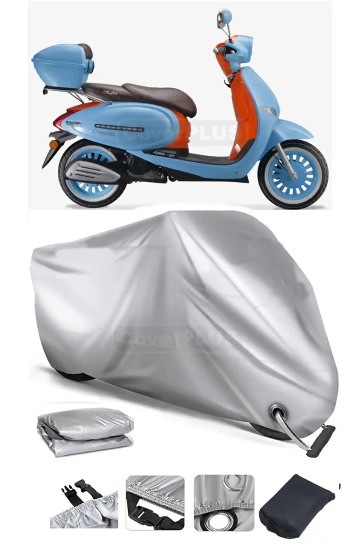 CoverPlus Arora Ar 50 Cappuccino Motor Brandası Güvenli ve Pratik Koruma Çözümü