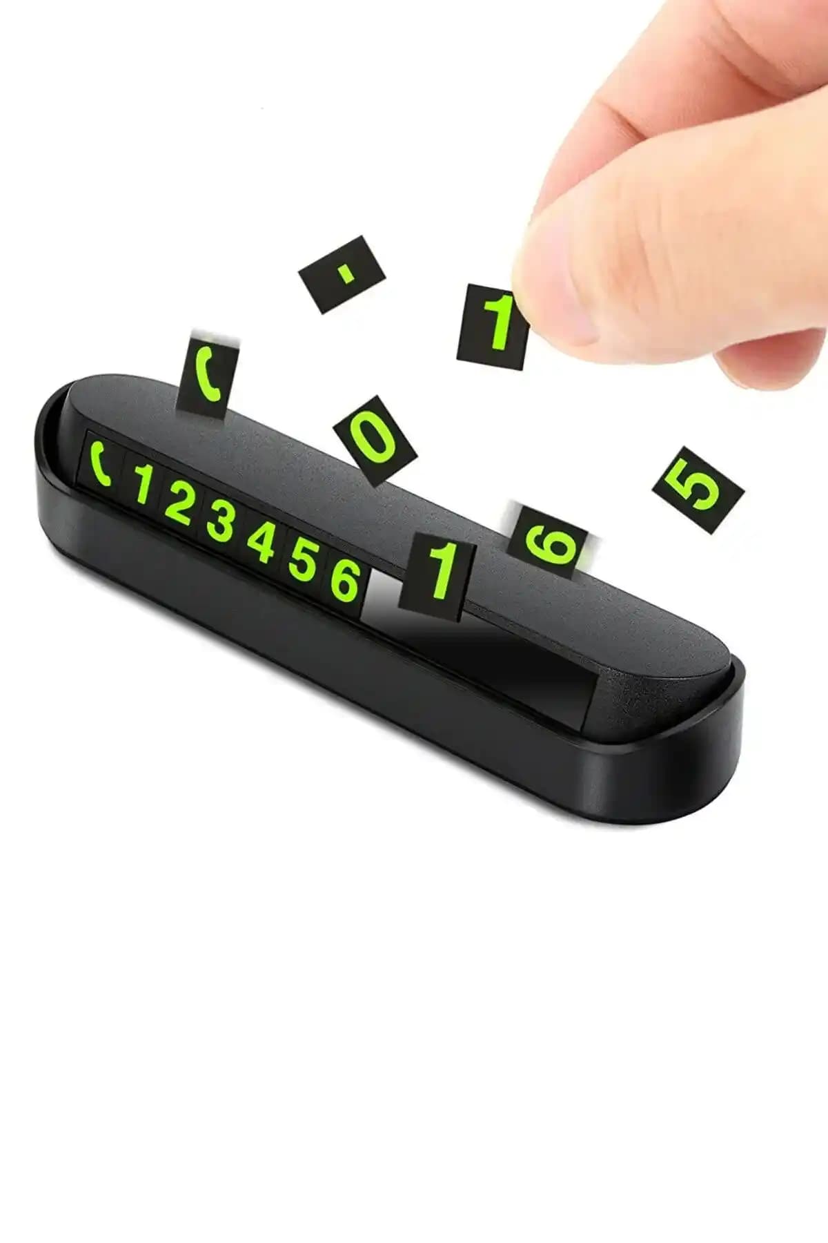 COZY SENSE Araç İçi Fosforlu Numaralık: Gece Görünürlüğü ve Kolay Kullanım Özelliği