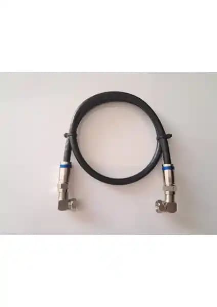 CRESCENT Digitürk Sıkmalı F Konnektörlü Uydu Anten Kablosu Yüksek Performans ve Dayanıklılık