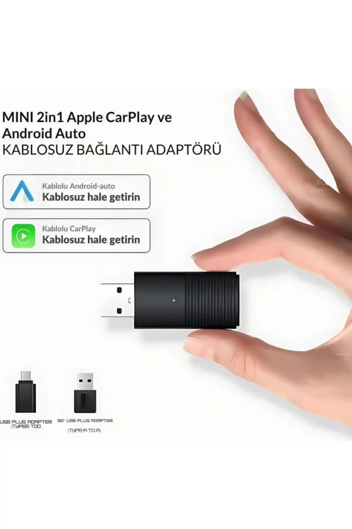 Dark Mini Pro Duo 2in1 Araç Kiti: Kablosuz Bağlantı ve Yüksek Performanslı Araç İçi Eğlence Çözümü