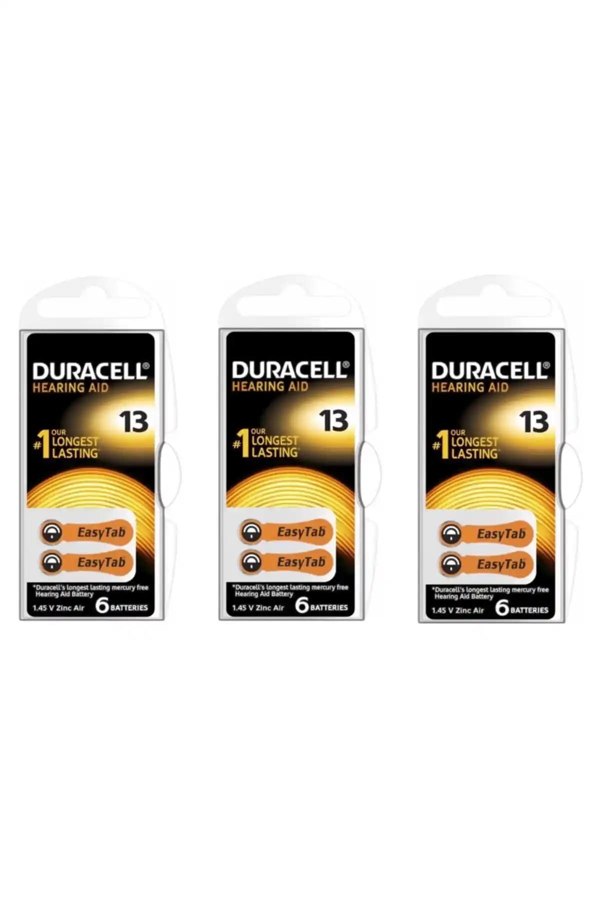 Duracell Actıvaır 13 Numara 18 Li Kulaklık Pili: Uzun Ömürlü ve Güvenilir Çözüm