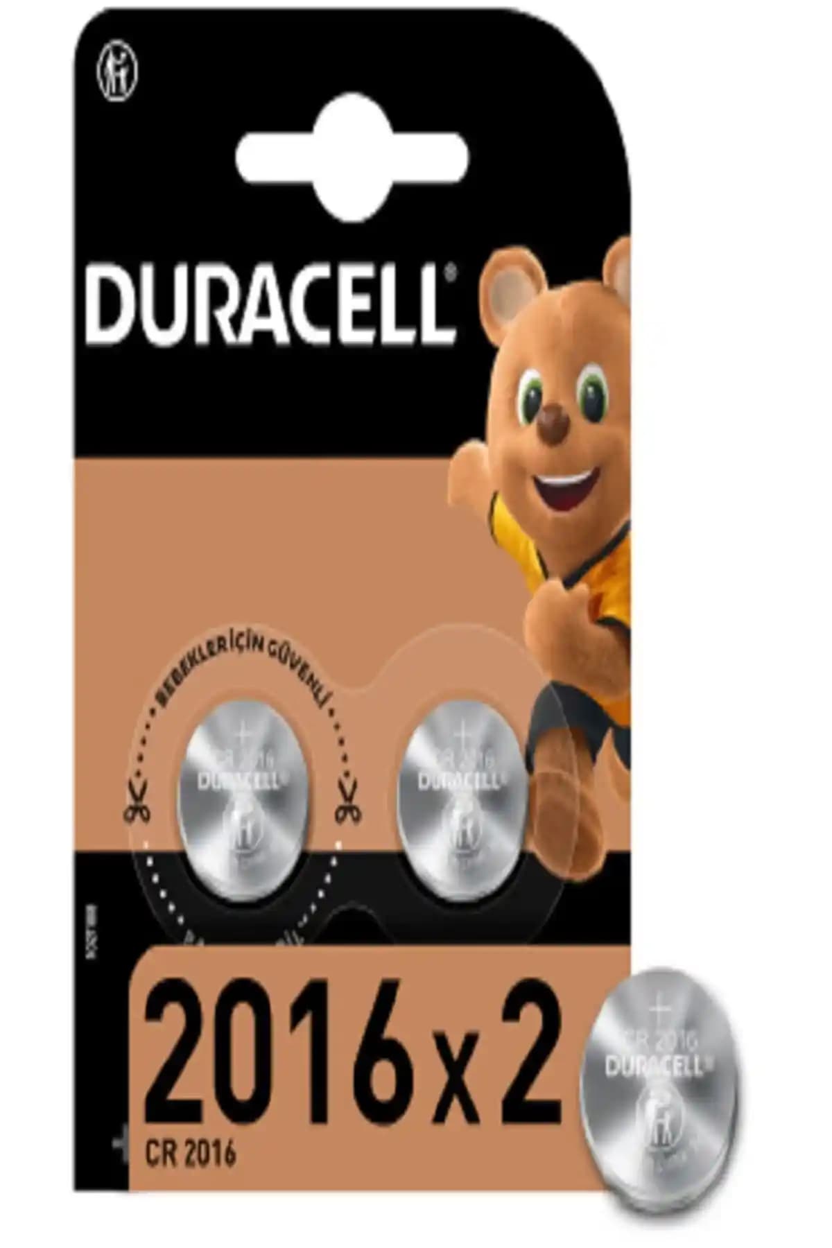 Duracell Özel 2016 Lityum Düğme Piller: Güçlü ve Güvenilir Elektronik Enerji Kaynağı