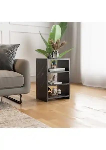 Ege Modüler 4 Raflı Komodin: Çok Amaçlı ve Şık Yatak Odası Mobilyası