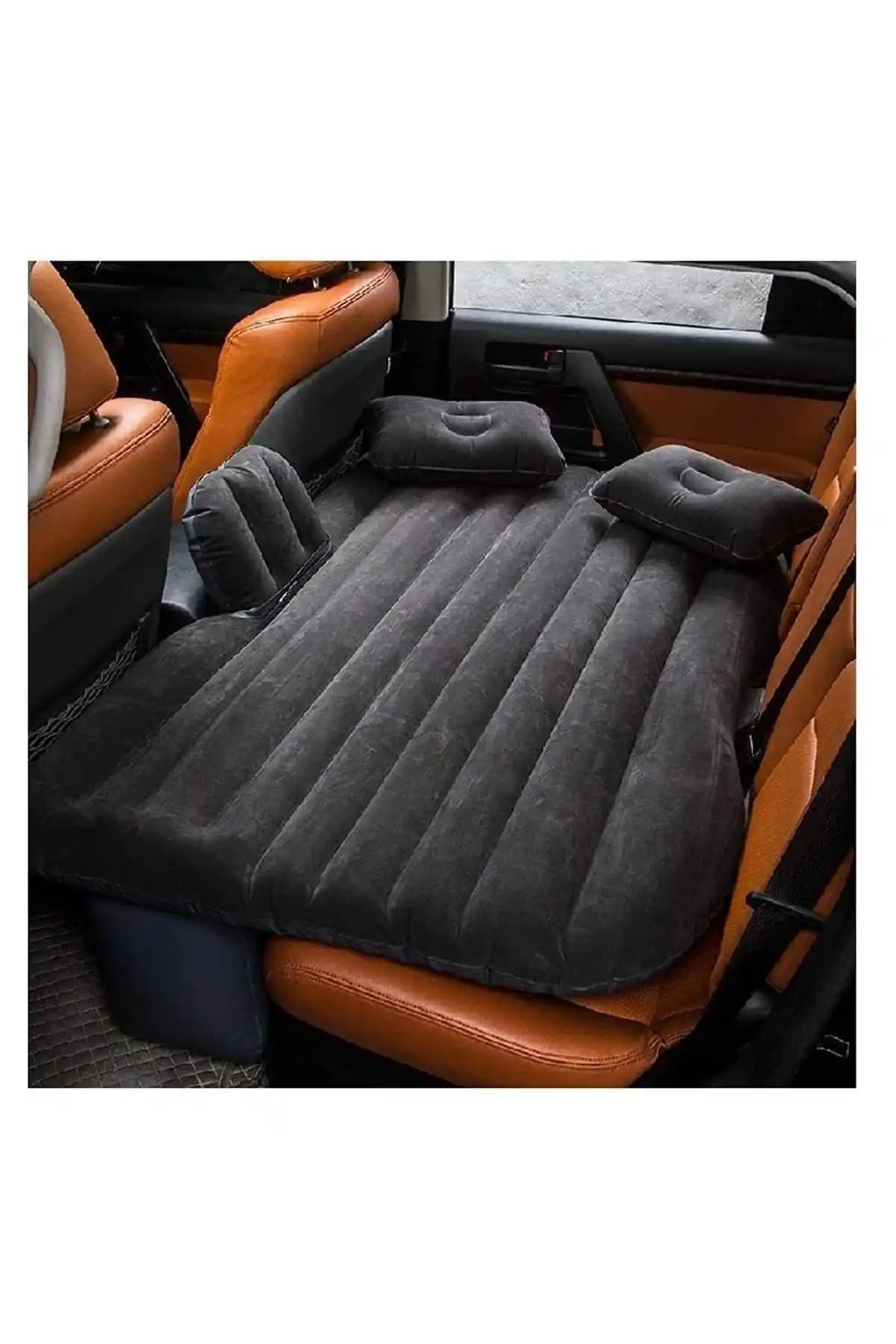 EN SİGA Siyah Araç İçi Şişme Yatak: Konforlu ve Pratik Seyahat Çözümü