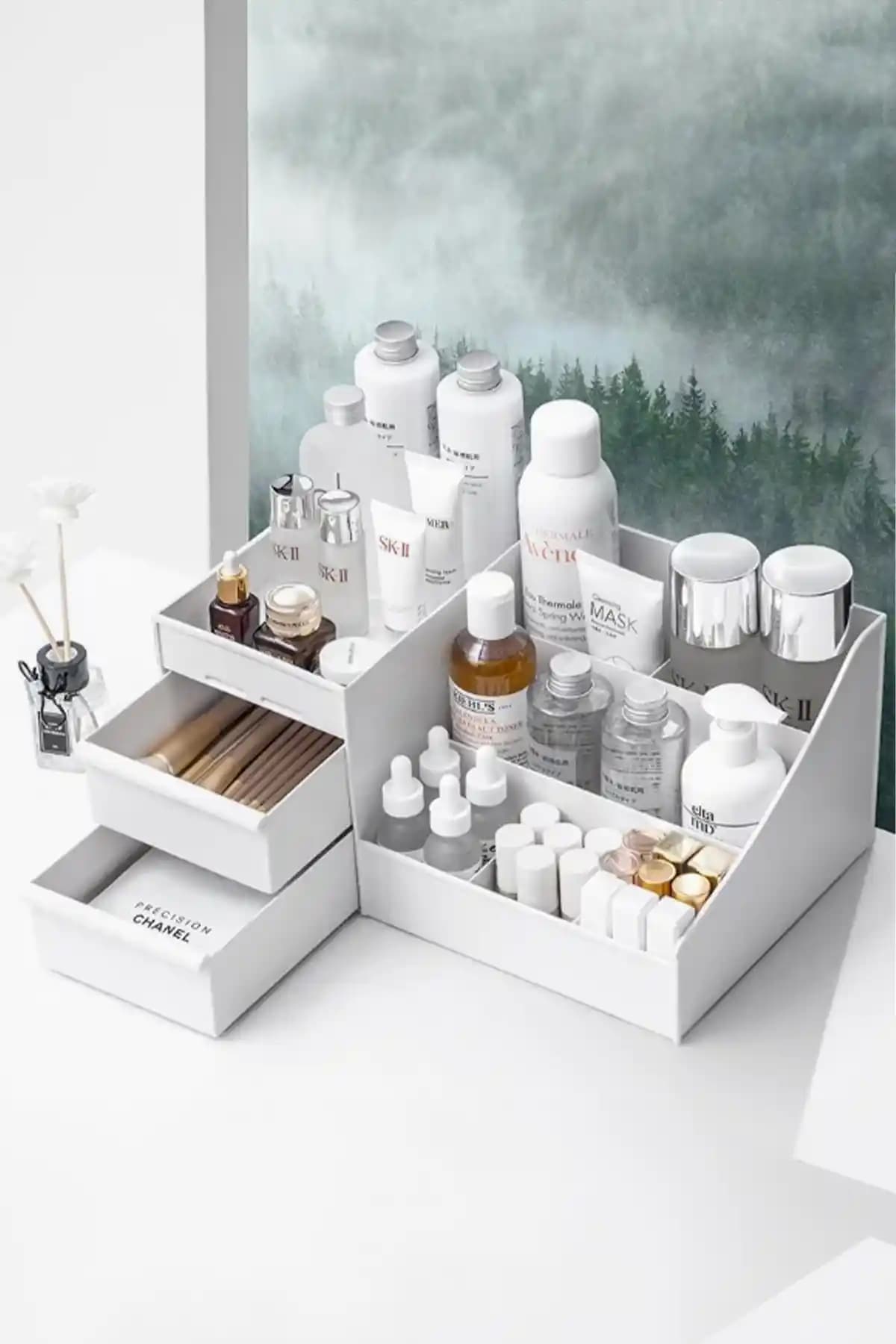 Fesya Home ELEGANCE Çok Amaçlı Organizer: Şık ve Fonksiyonel Ev ve Ofis Düzenleme Çözümü