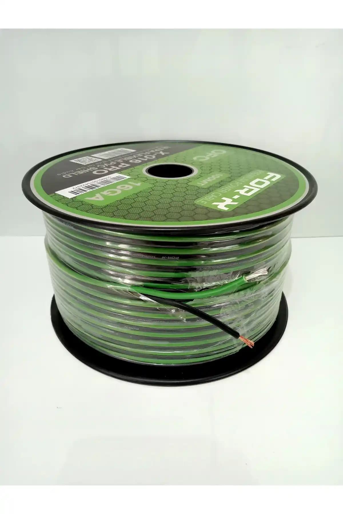 For-X Bakır Amfi Hoparlör Kablosu 16GA - Yüksek Performans ve Dayanıklılık