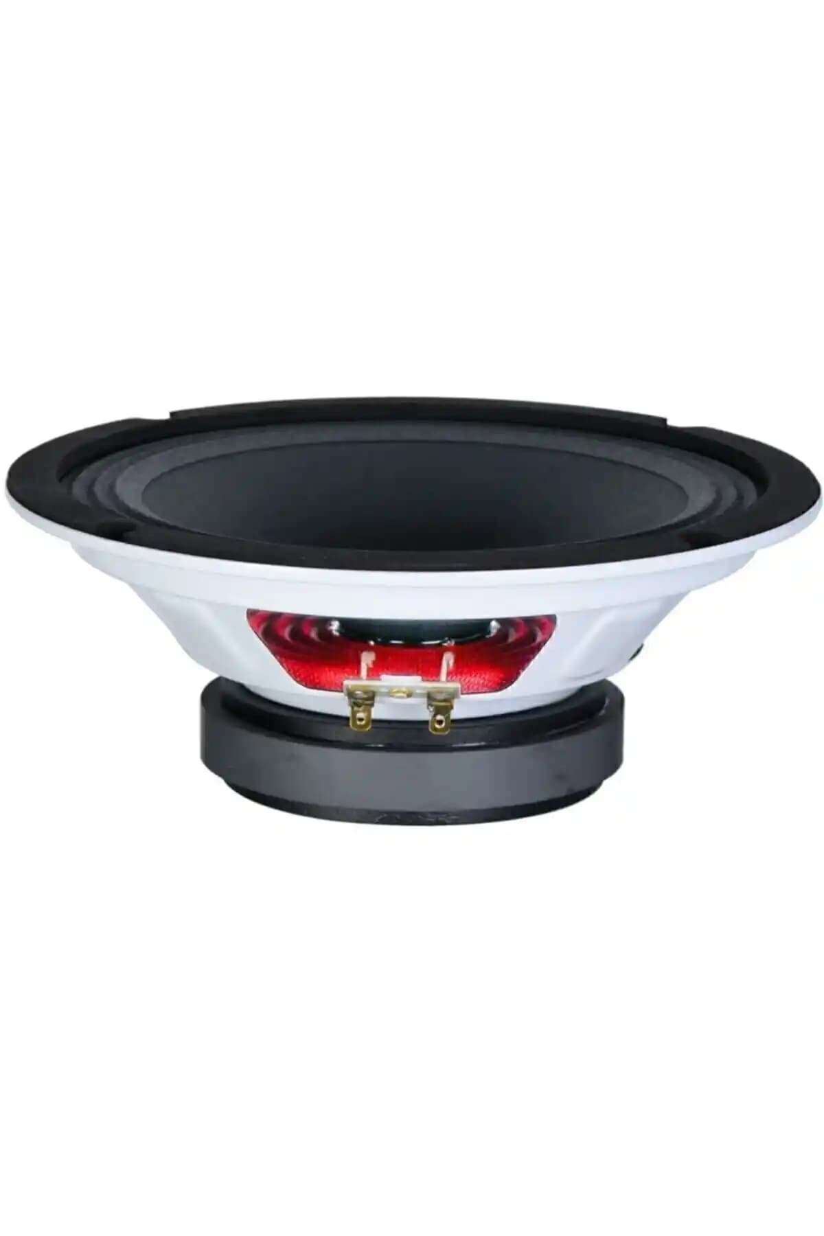 For-X Beyaz 20cm 300W Kırmızı Midrange Hoparlör ile Araç İçin Yüksek Kaliteli Ses Deneyimi