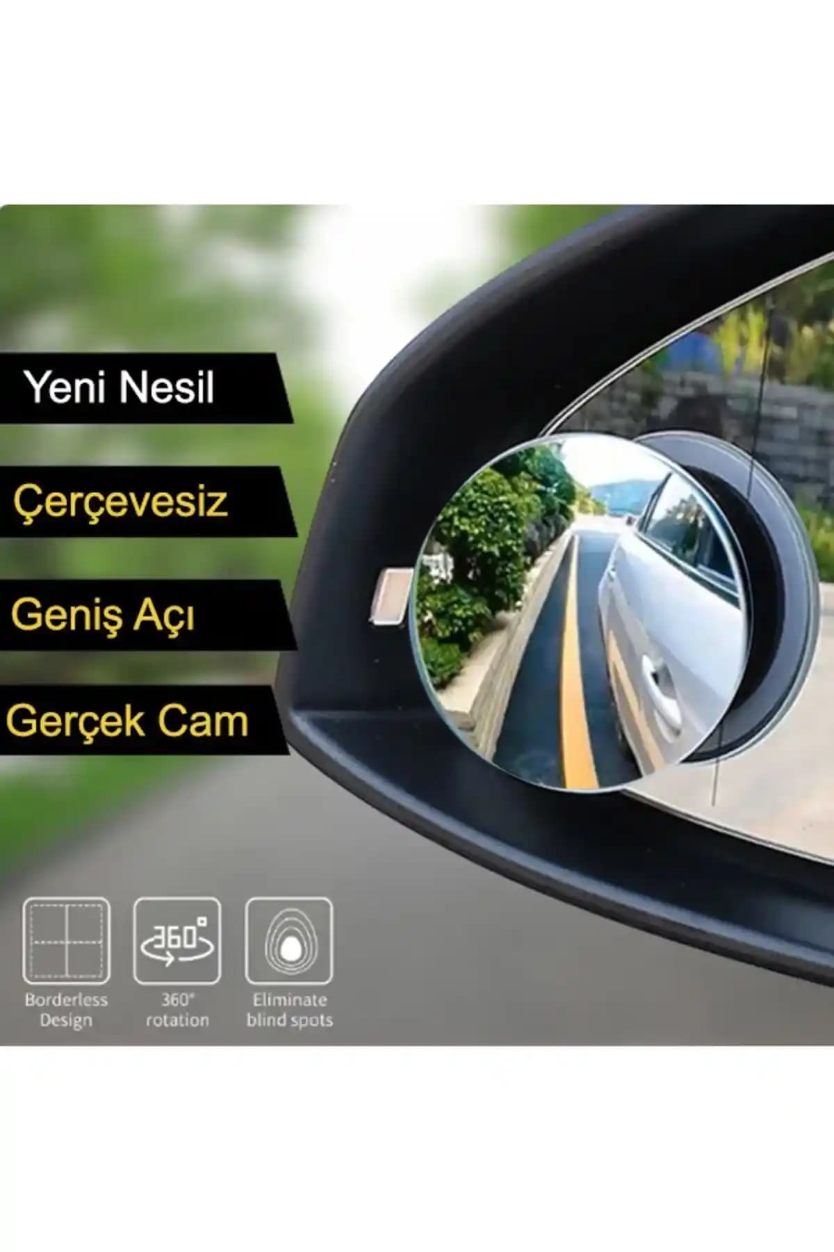 GD 24 Oto Kör Nokta Aynası: Güvenli Sürüş İçin Yenilikçi ve Estetik Çözüm