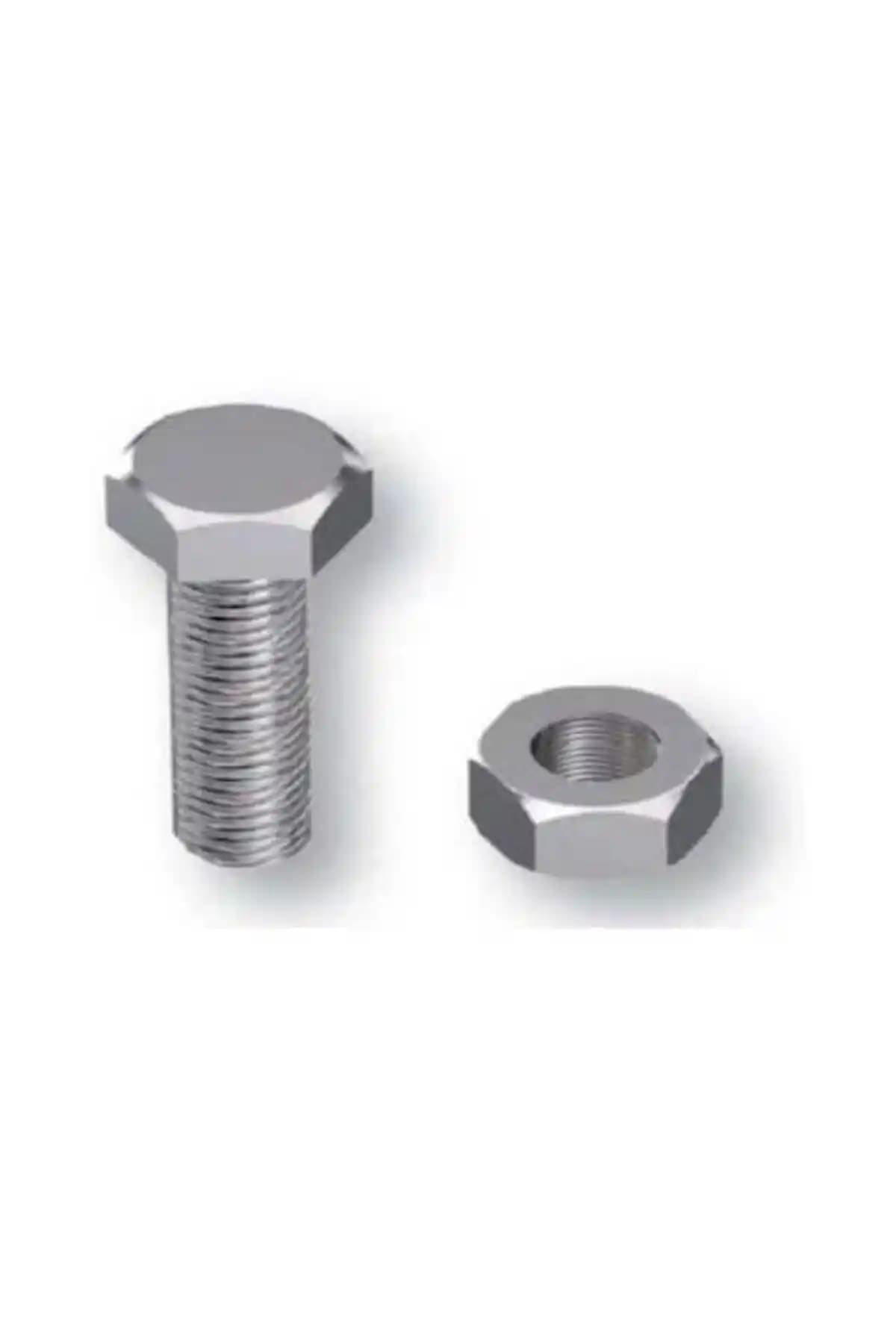 Genel Markalar 50 Adet Civata ve Somun Seti: Yüksek Kalite ve Güvenilir Bağlantı Çözümü