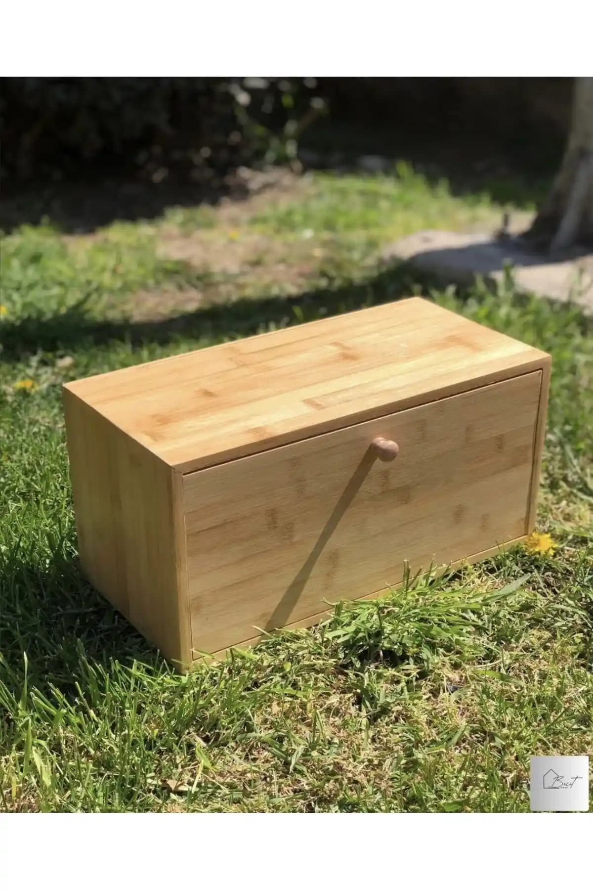 Genel Markalar Bambu Ekmek Dolabı: Doğal ve Şık Mutfak Saklama Çözümü