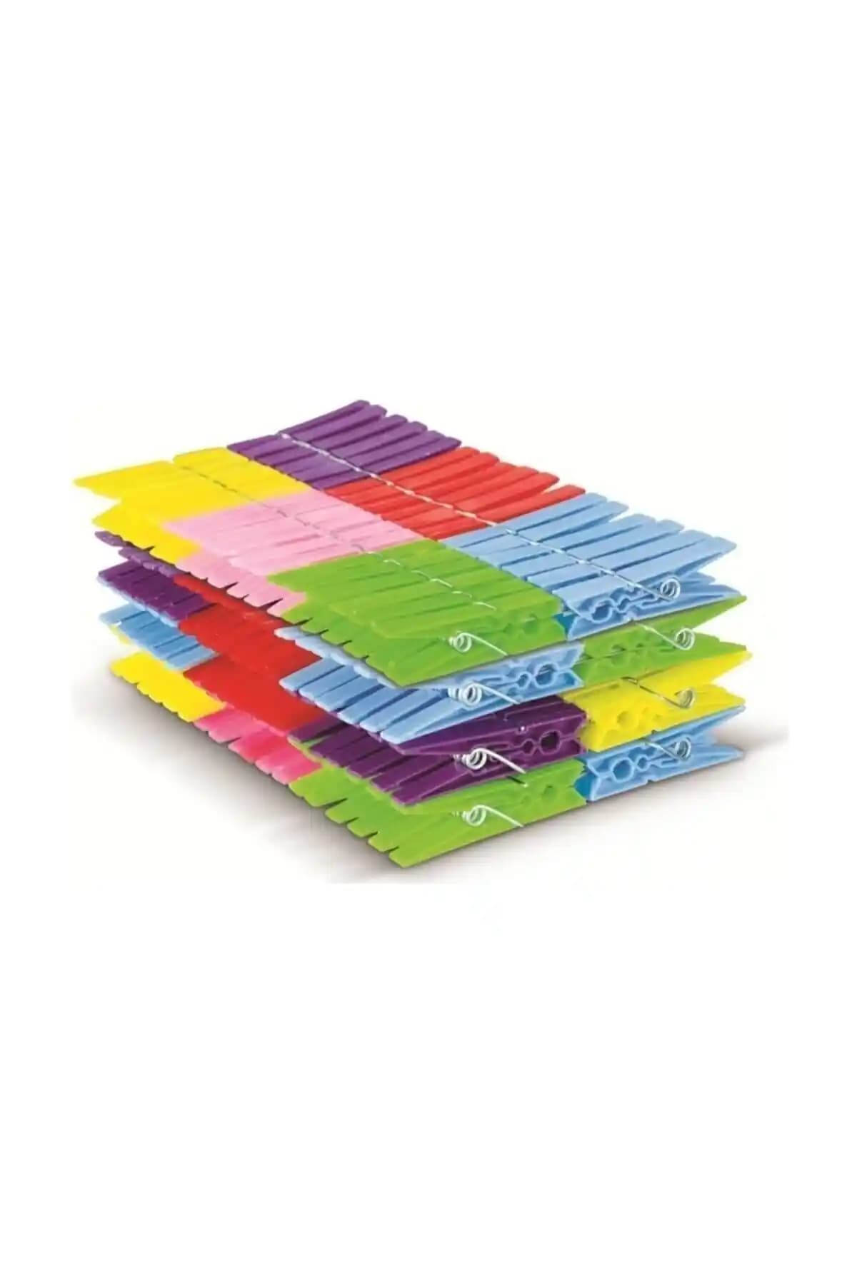 Genel Markalar Plastik Çamaşır Mandalı Seti 144 Adet Dayanıklı ve Pratik Kullanım