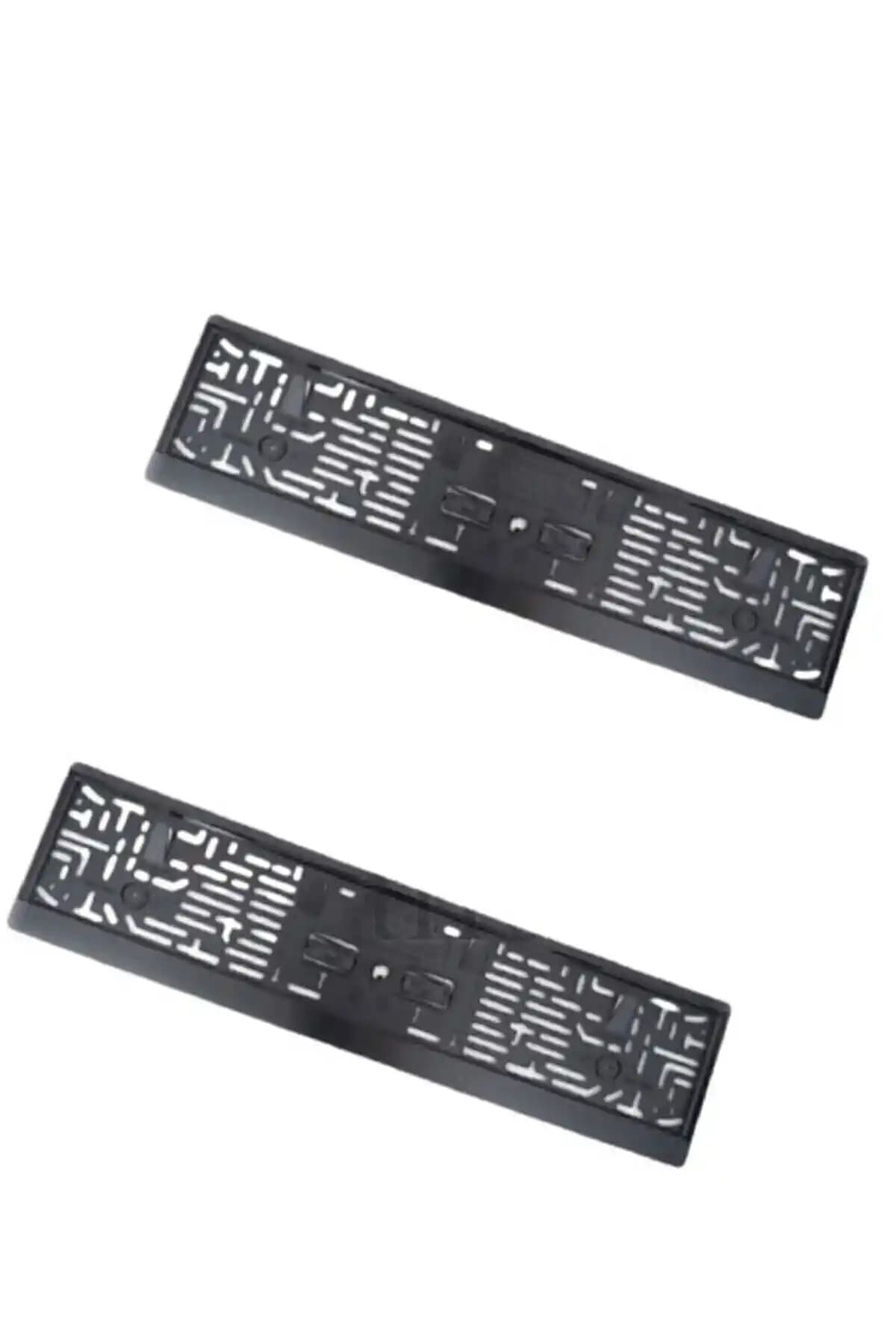 Genel Markalar Siyah Plaka Tüv İnce Parlak Plakalık Araç Aksesuarları