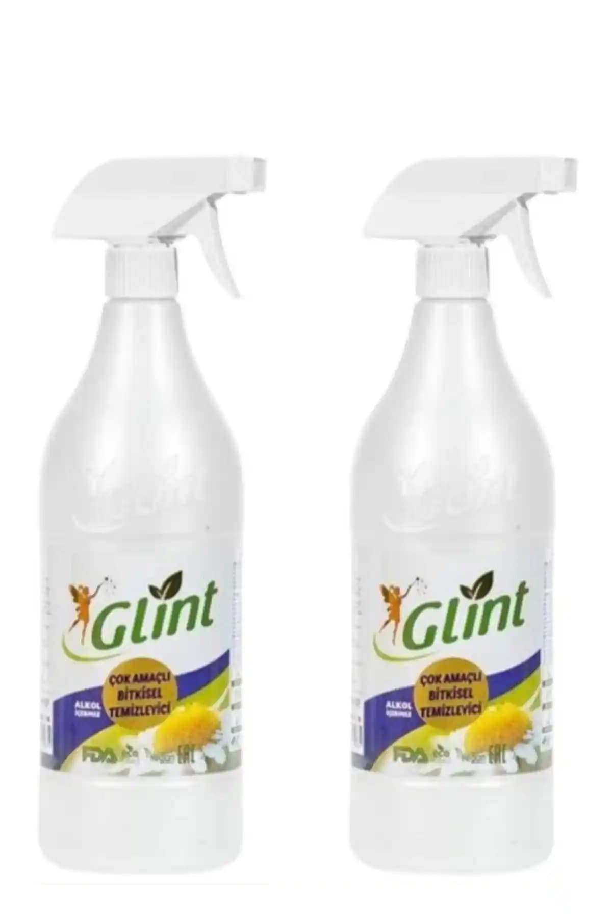 Glint 2×1L Çok Amaçlı Bitkisel Temizleyici ile Evde Doğal ve Güvenli Temizlik Çözümü