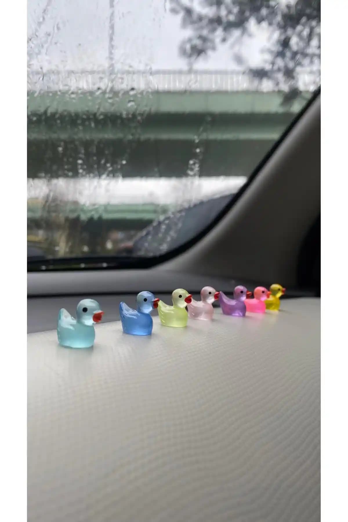 Gökstore Karanlıkta Parlayan Mini Ördek Seti: Çocuk ve Ev Dekorasyonunda Yenilikçi Bir Seçenek