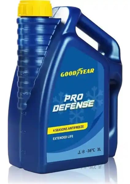 Goodyear 4 Mevsim Mavi Antifriz -36°C, Uzun Ömürlü ve Güvenilir Otomotiv Soğutma Çözümü