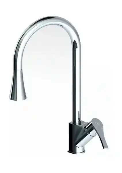 GPD Spiralli Eviye Bataryası Atros MES65: Dayanıklı ve Estetik Mutfak Armatürü