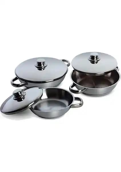 Gülsan 3'lü Çelik Omlet Takımı: Dayanıklı ve Estetik Mutfak Seti Özellikleri ve Kullanım İpuçları