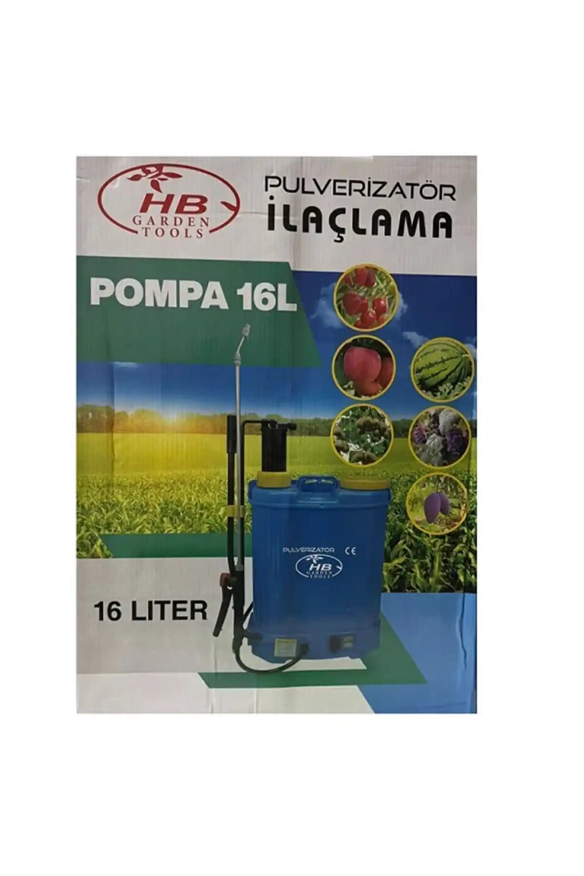 HB Garden Tools 16 litrelik akülü sırt tipi bahçe ilaçlama aracı detaylı inceleme ve kullanım avantajları