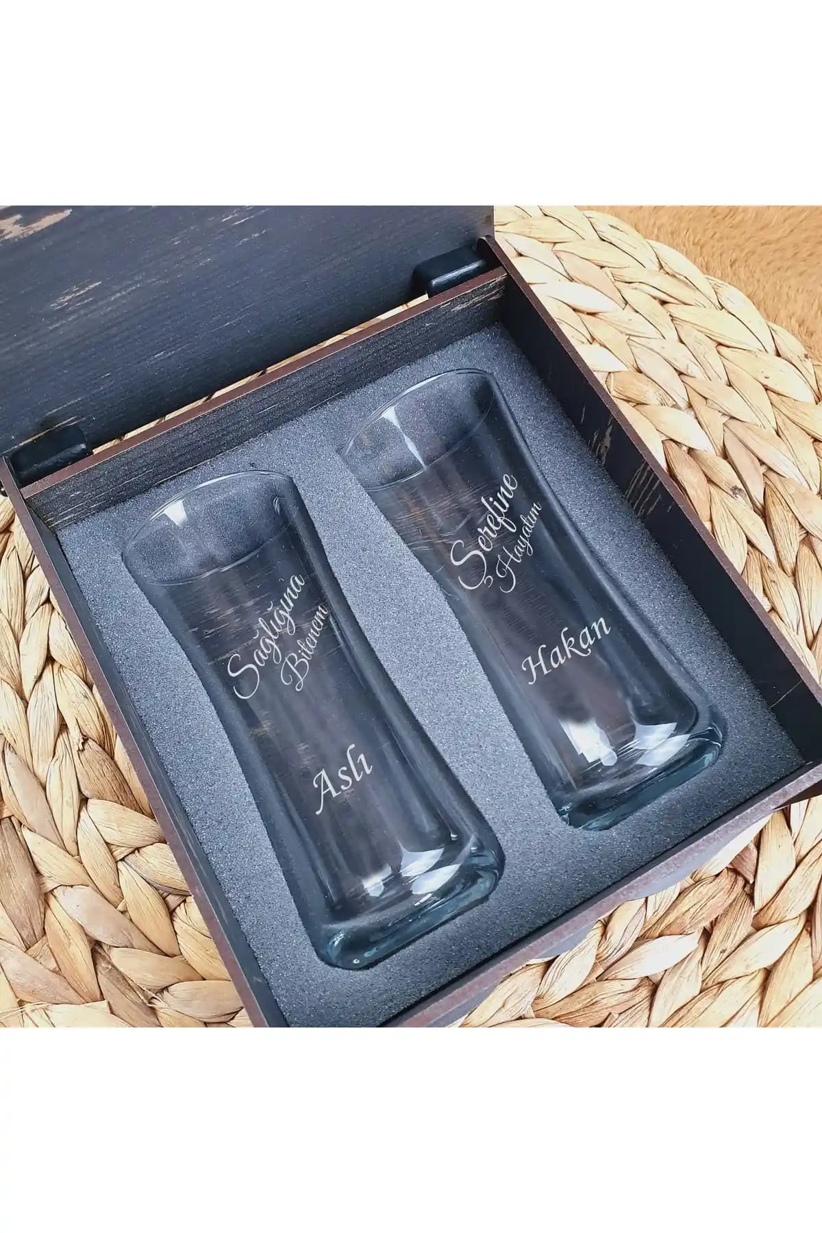Hediyekralı 2'li Rakı Bardağı Hediye Seti Şık Tasarım ve Fonksiyonellik Bir Arada
