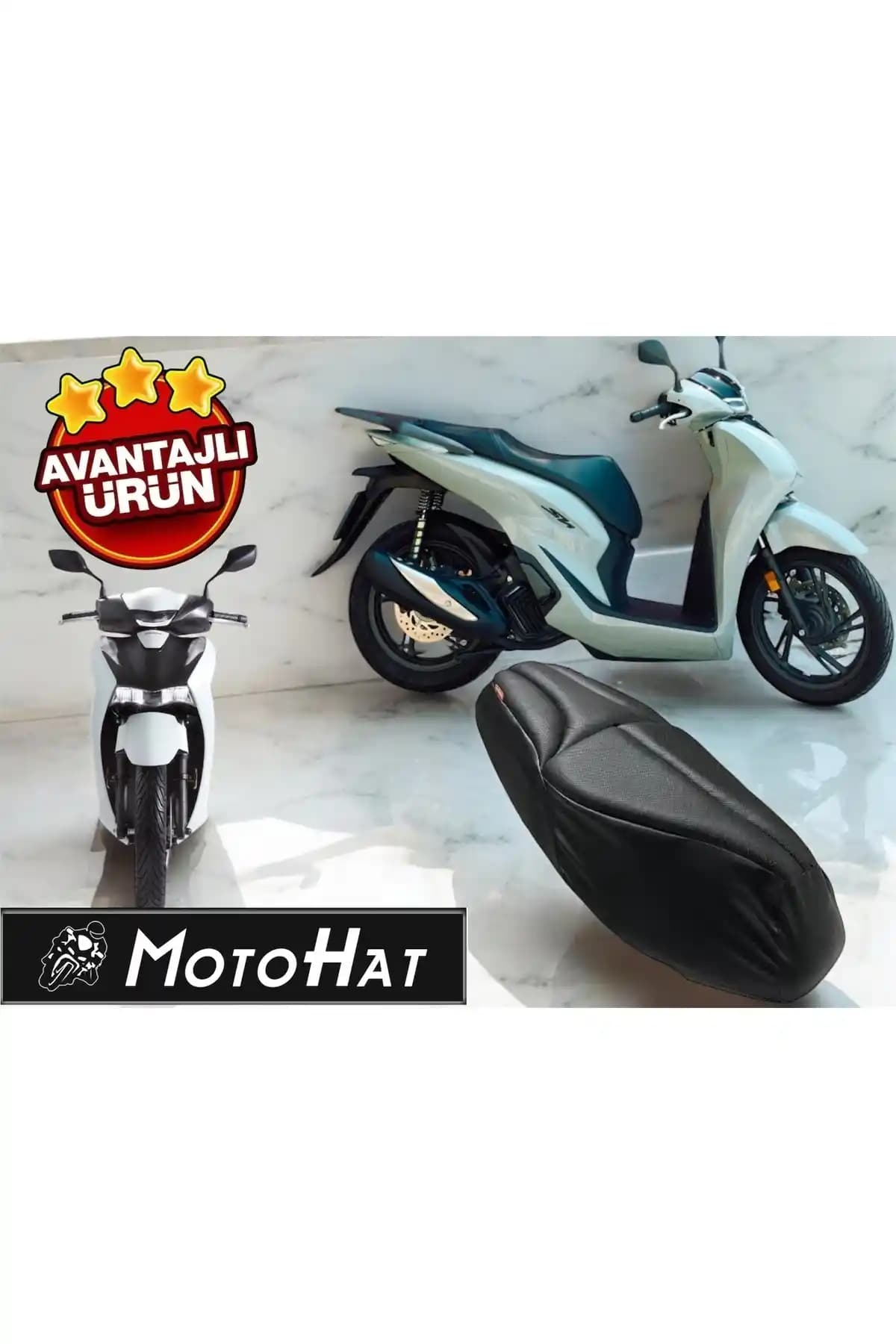 HONDA SH 125i İçin Motohat Konfor Sele: Dayanıklı ve Rahat Sürüş Deneyimi