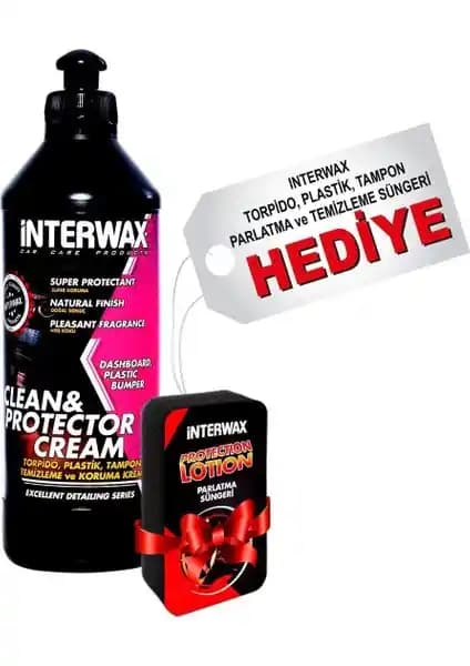 Interwax Torpido Parlatıcı ve Bakım Kremi: Araç İç Mekanı Koruma ve Parlaklık Sağlar