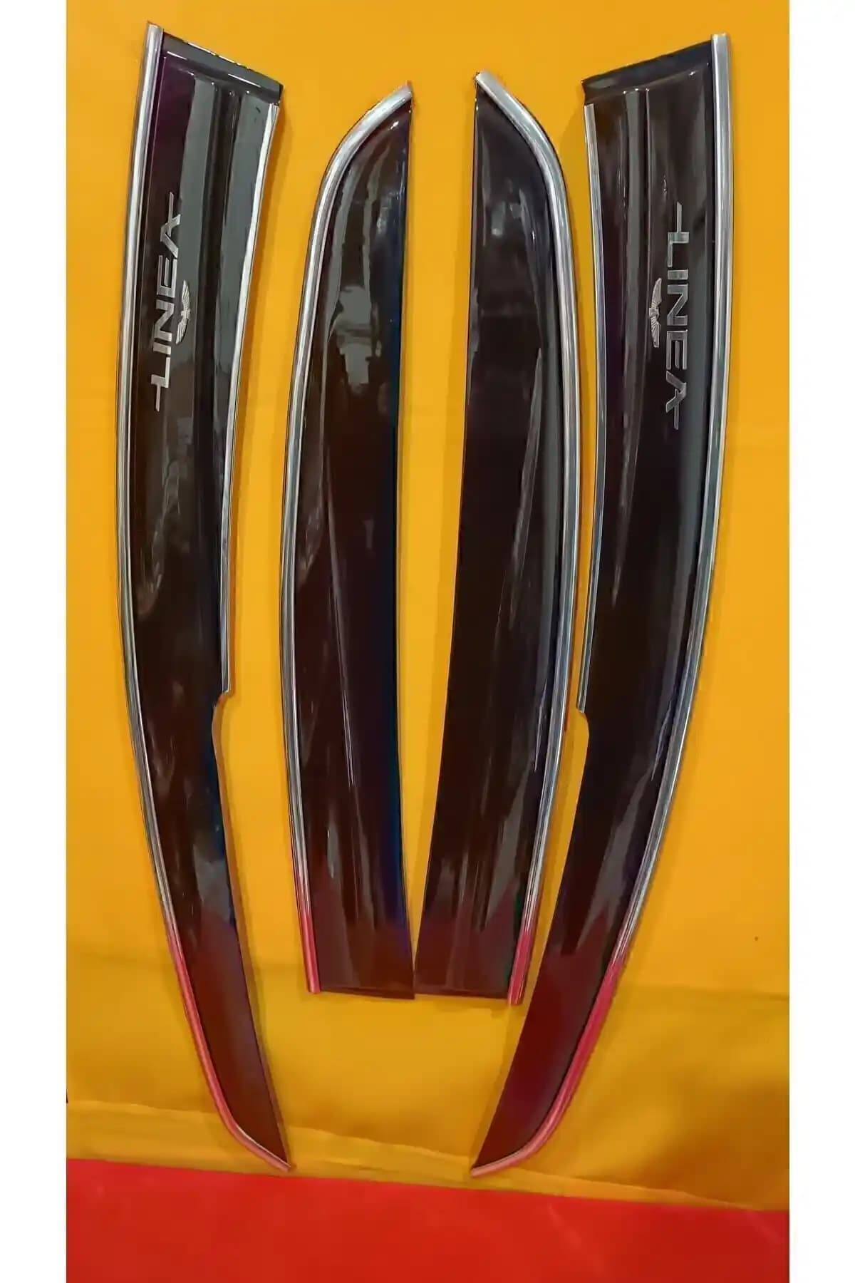 İtibar Linea Yazılı Çift Kromlu Cam Rüzgarlığı: Estetik ve Koruma Sağlayan Araba Aksesuarı