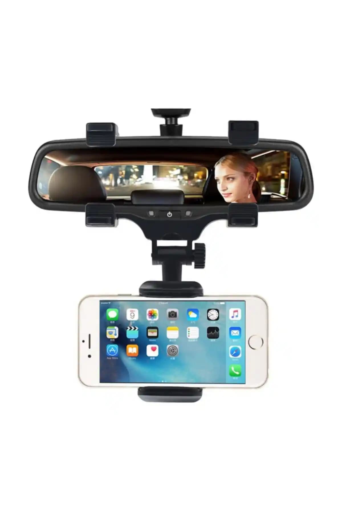 Jcpal Universal Araç İçi Dikiz Aynası Telefon Tutucu Pratik ve Güvenli Kullanım