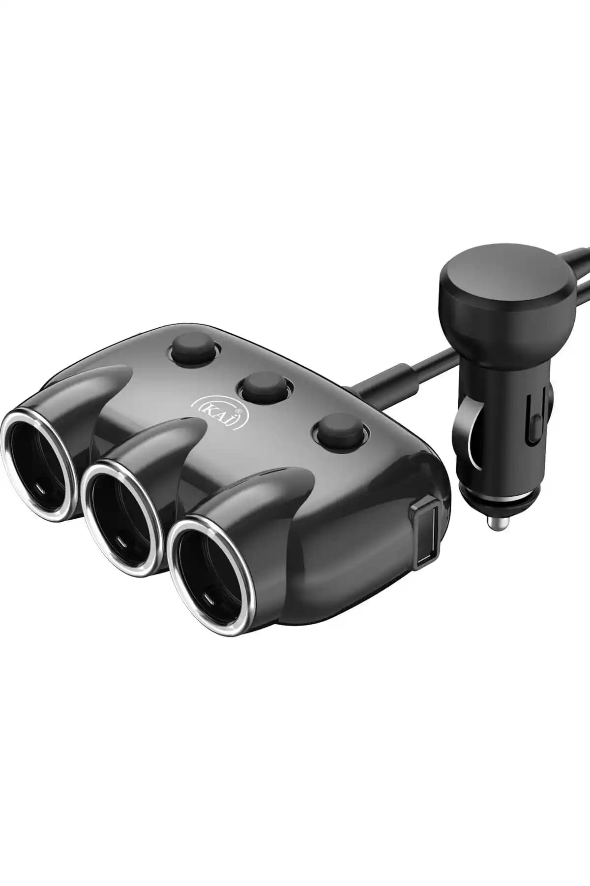 Kai Araç Çakmaklık Çoğaltıcı USB: Çoklu Cihaz Şarjı İçin Güvenilir ve Pratik Çözüm