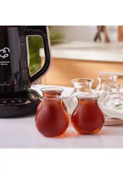 Karaca Refika Tatlıcan 6 Parça İnce Belli Şeffaf Cam Çay Bardağı Seti Özellikleri ve Kullanım Alanları